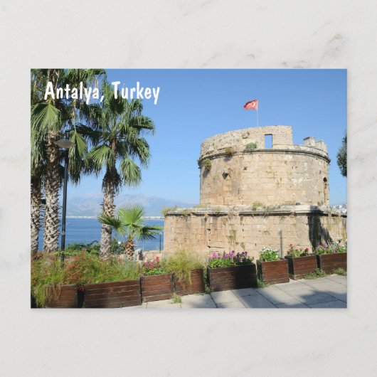 Antalya, Turkije Briefkaart (Voorkant)