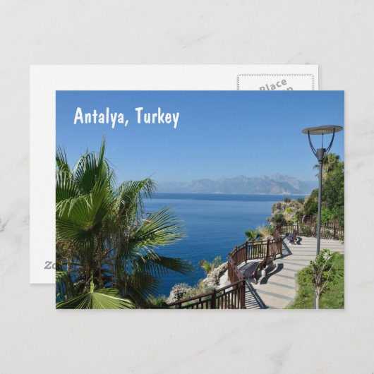 Antalya, Turkije Briefkaart (Voorkant / Achterkant)