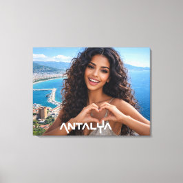 ANTALYA - TURKIJE CANVAS AFDRUK