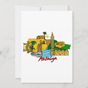 Antalya - Turkije Kaart