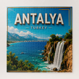 Antalya Turkije Middellandse Zee Kust Historisch R Legpuzzel