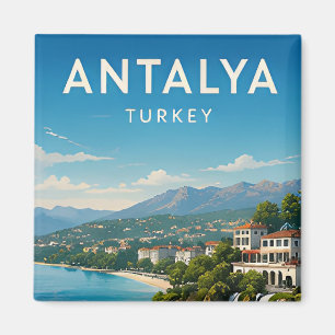 🌊 Antalya Turkije Middellandse Zeekust en Waterva Magneet