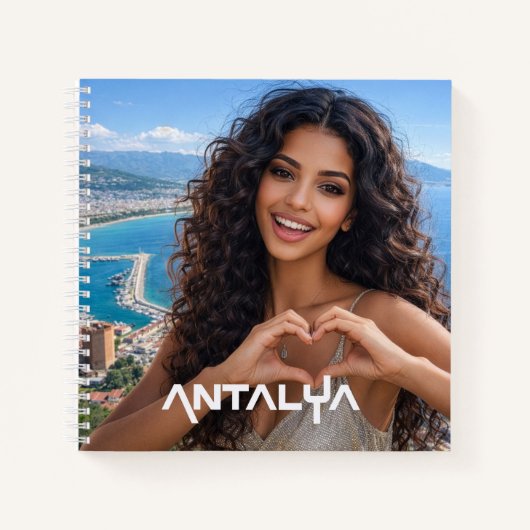 ANTALYA - TURKIJE NOTITIEBOEK (Voorkant)