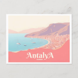 Antalya Turkije Pastelreizen Briefkaart
