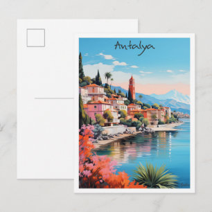 Antalya Turkije Reis Esthetisch Briefkaart