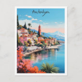Antalya Turkije Reis Esthetisch Briefkaart (Voorkant)