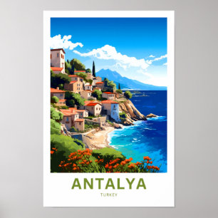 Antalya Turkije Reisprint Poster