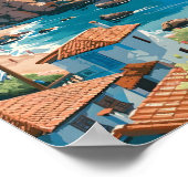 Antalya Turkije Reizen Poster (Hoek)