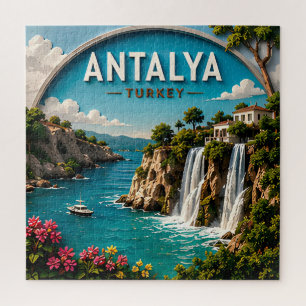 Antalya Turkije Turkse Rivièra Middellandse Zee Re Legpuzzel