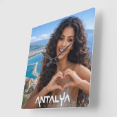 ANTALYA - TURKIJE VIERKANTE KLOK (Hoek)