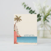 Antalya TurkiyeReizen Briefkaart (Staand voorkant)
