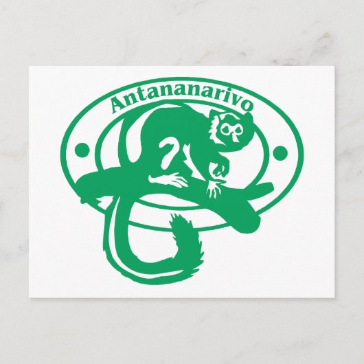 Antananarivo Stamp Briefkaart (Voorkant)