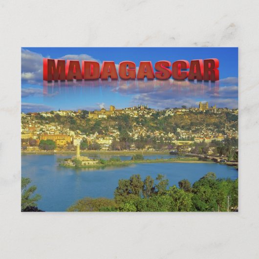 Antananarivo (Tana), Madagaskar Briefkaart (Voorkant)