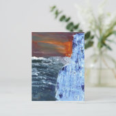 Antarctic Dreamer Postcard Briefkaart (Staand voorkant)