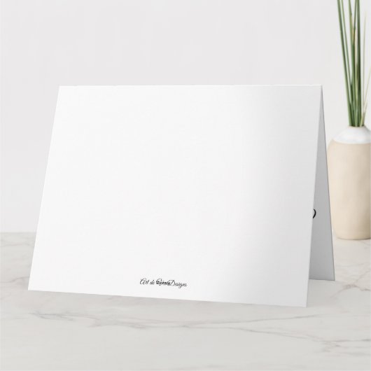 Antarctic Moonlit Vigil Kaart (Achterkant)