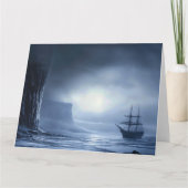 Antarctic Moonlit Vigil Kaart (Voorkant)