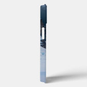 Antarctic Solitude: Penguin "But Why?" Quest Art Case-Mate iPhone Case (Achterkant / Rechts)