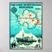 Antarctica 1956 poster (Voorkant)