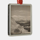 Antarctica 2 metalen ornament (Rechts)