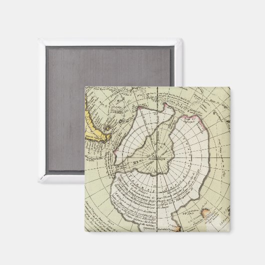 Antarctica 4 magneet (Voorkant / Achterkant)