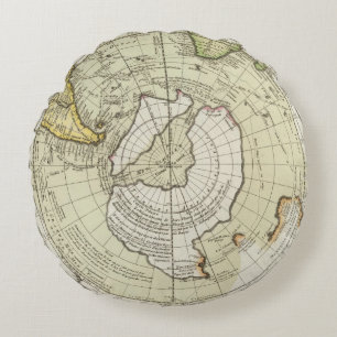 Antarctica 4 rond kussen