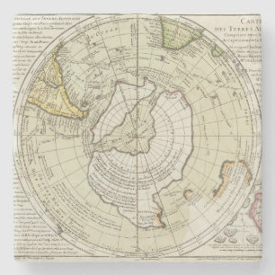 Antarctica 4 stenen onderzetter