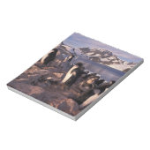 Antarctica, Adelie pinguïnkuikens Notitieblok (Linkerzijde)