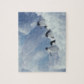 Antarctica. Adelie pinguins Legpuzzel (Verticaal)