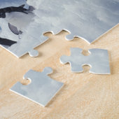 Antarctica. Adeliepinguïns Legpuzzel (Zijkant)