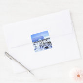 Antarctica, Antarctisch schiereiland, Weddell Zee, Vierkante Sticker (Envelop)
