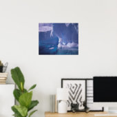 Antarctica. Antarctische ijslandschappen 3 Poster (Thuiskantoor)