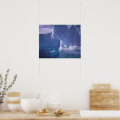 Antarctica. Antarctische ijslandschappen 3 Poster (Keuken)