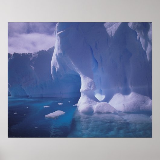 Antarctica. Antarctische ijslandschappen 3 Poster (Voorkant)