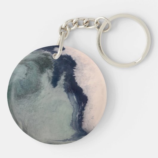 ANTARCTICA Art sleutelhanger (Achterkant)