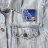 Antarctica, Australisch Antarctisch Gebied, 7 Vierkante Button 5,1 Cm (In situ)