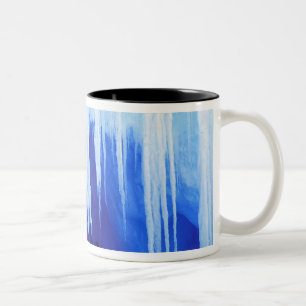 Antarctica, Australisch Antarctisch Territorium. 2 Tweekleurige Koffiemok