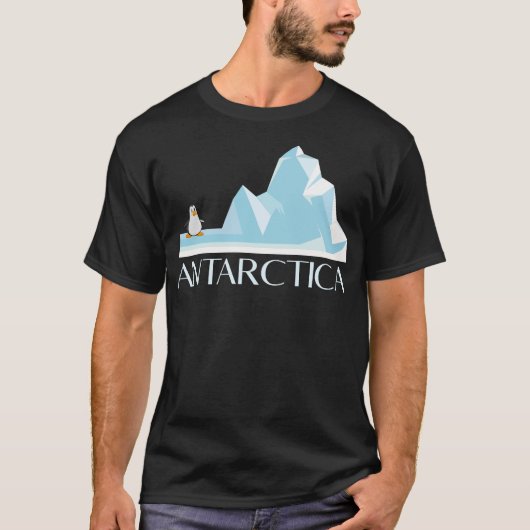 Antarctica Been Daar Antarctica Vacatie T-shirt (Voorkant)