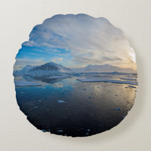 Antarctica. Bij Adelaide Island. The Gullet 2 Rond Kussen