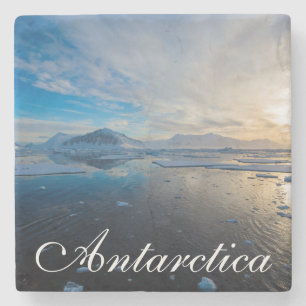 Antarctica. Bij Adelaide Island. The Gullet 2 Stenen Onderzetter