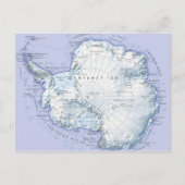 Antarctica Briefkaart (Voorkant)