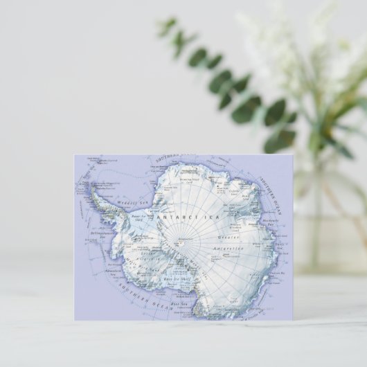 Antarctica Briefkaart (Staand voorkant)