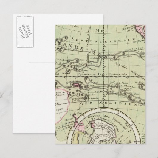 Antarctica Briefkaart (Voorkant / Achterkant)