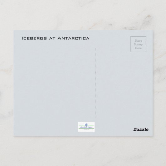 Antarctica Briefkaart (Achterkant)