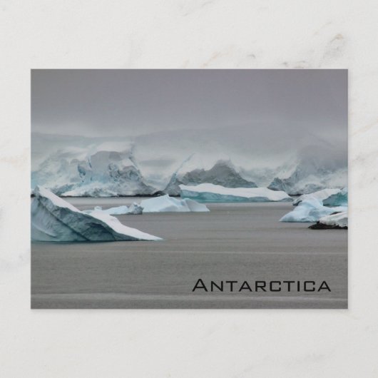 Antarctica Briefkaart (Voorkant)