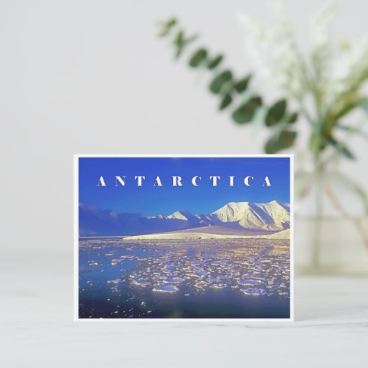 Antarctica Briefkaart (Staand voorkant)