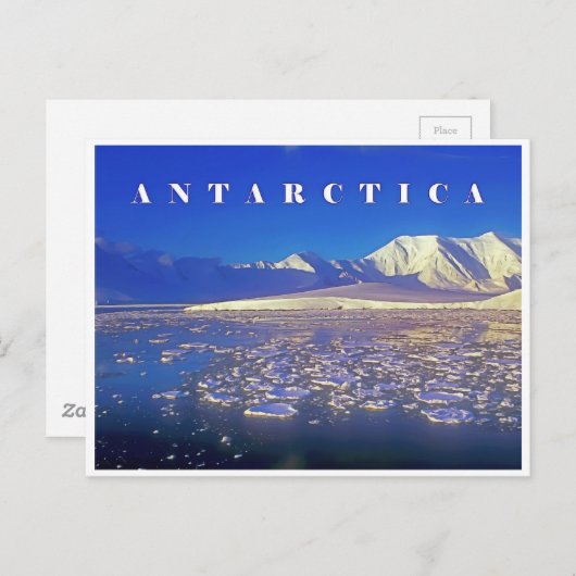 Antarctica Briefkaart (Voorkant / Achterkant)