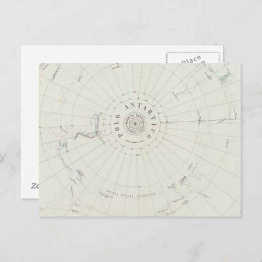 Antarctica Briefkaart (Voorkant / Achterkant)