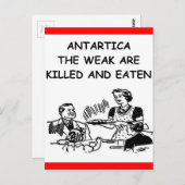 antarctica briefkaart (Voorkant / Achterkant)