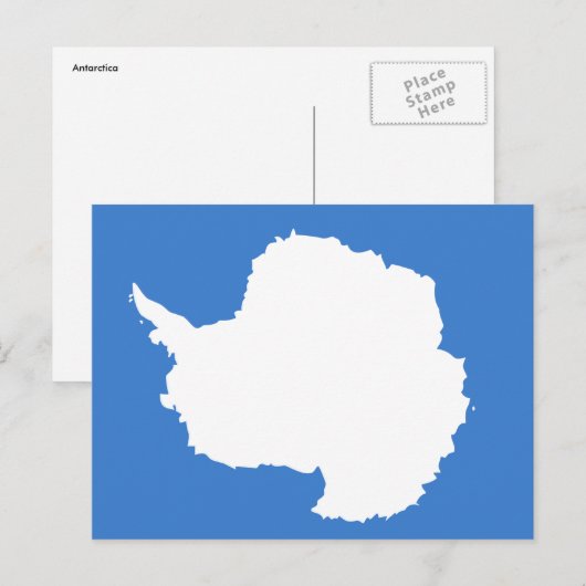antarctica briefkaart (Voorkant / Achterkant)