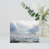 Antarctica. Bruin Bluff. Lenticulaire wolken Briefkaart (Staand voorkant)